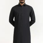 Regular Fit Basic Suits SK-EMB25-023 Black Color